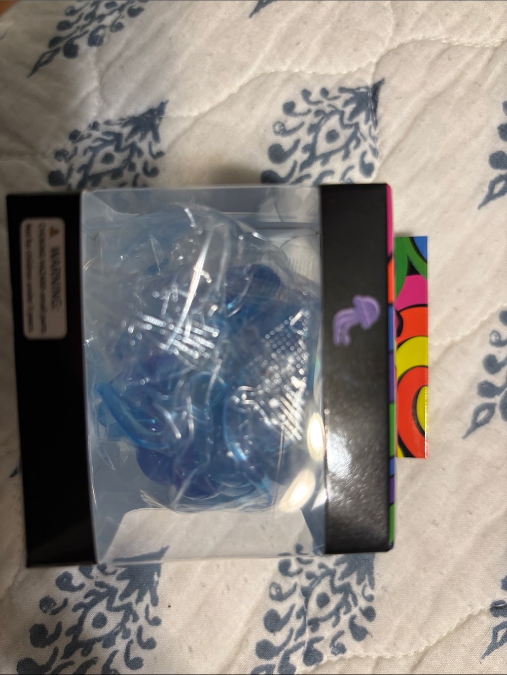 Blue Sensory Bubble Toy for Kids - Unknown Brand